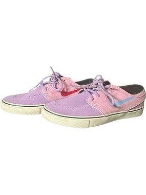 Nike SB Zoom Janoski OG Lilac Pink Suede Shoes Size 6.5M / 8W